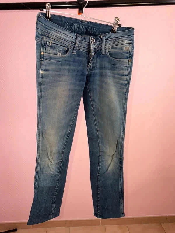 Jeans femme g star raw 24/32 longueur propre – photo 2